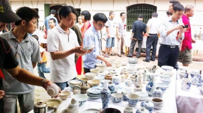 Trưng bày cổ vật “Văn minh sông Hồng - Kết tinh và tỏa sáng”