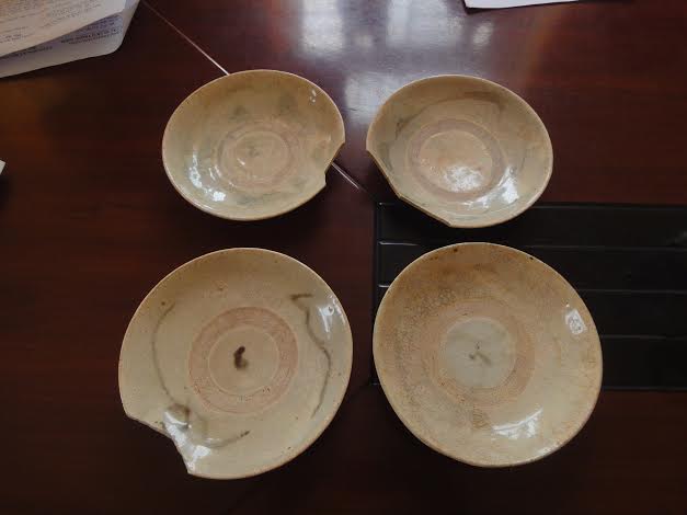 [Cổ vật tinh hoa: http://covattinhhoa.vn/]  4 chiếc đĩa có thể thuộc đời Lê-Mạc