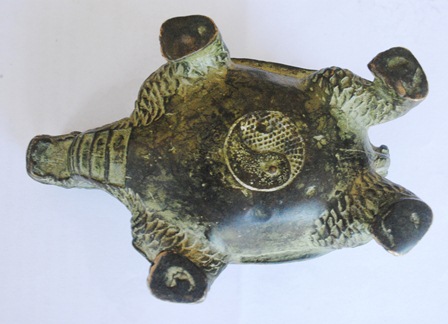 [Cổ vật tinh hoa:http://covattinhhoa.vn/] Hình lưỡng nghi dưới bụng rùa cổ